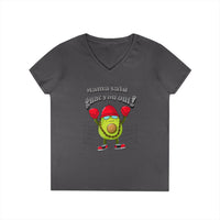 Mama Said Guac You Out!- Punny Avocado V-Neck