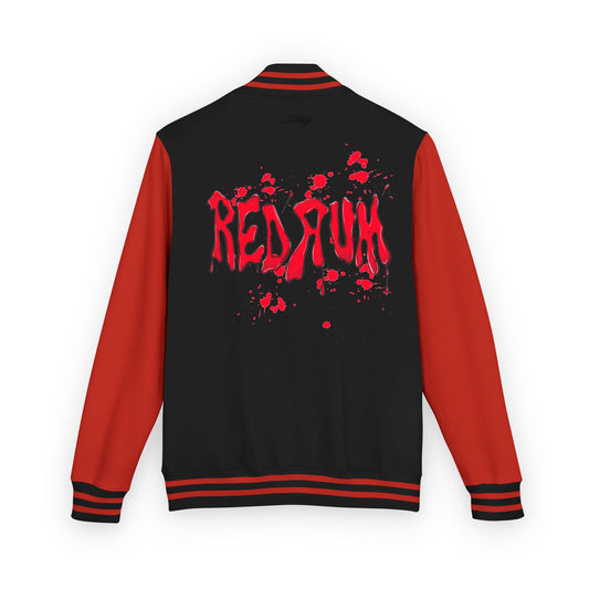 Redrum Graphic Letterman Jacket