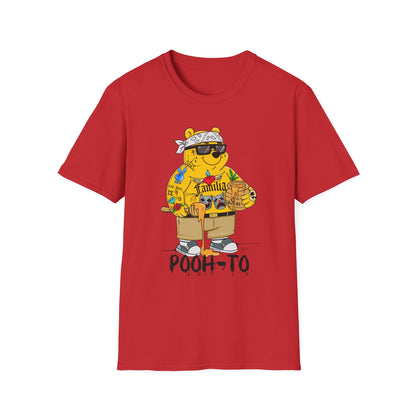 Pooh-To Graphic T-Shirt — Streetwear Cartoon Bear Tee