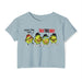 Guac This Way Punny Avocado Crop Top