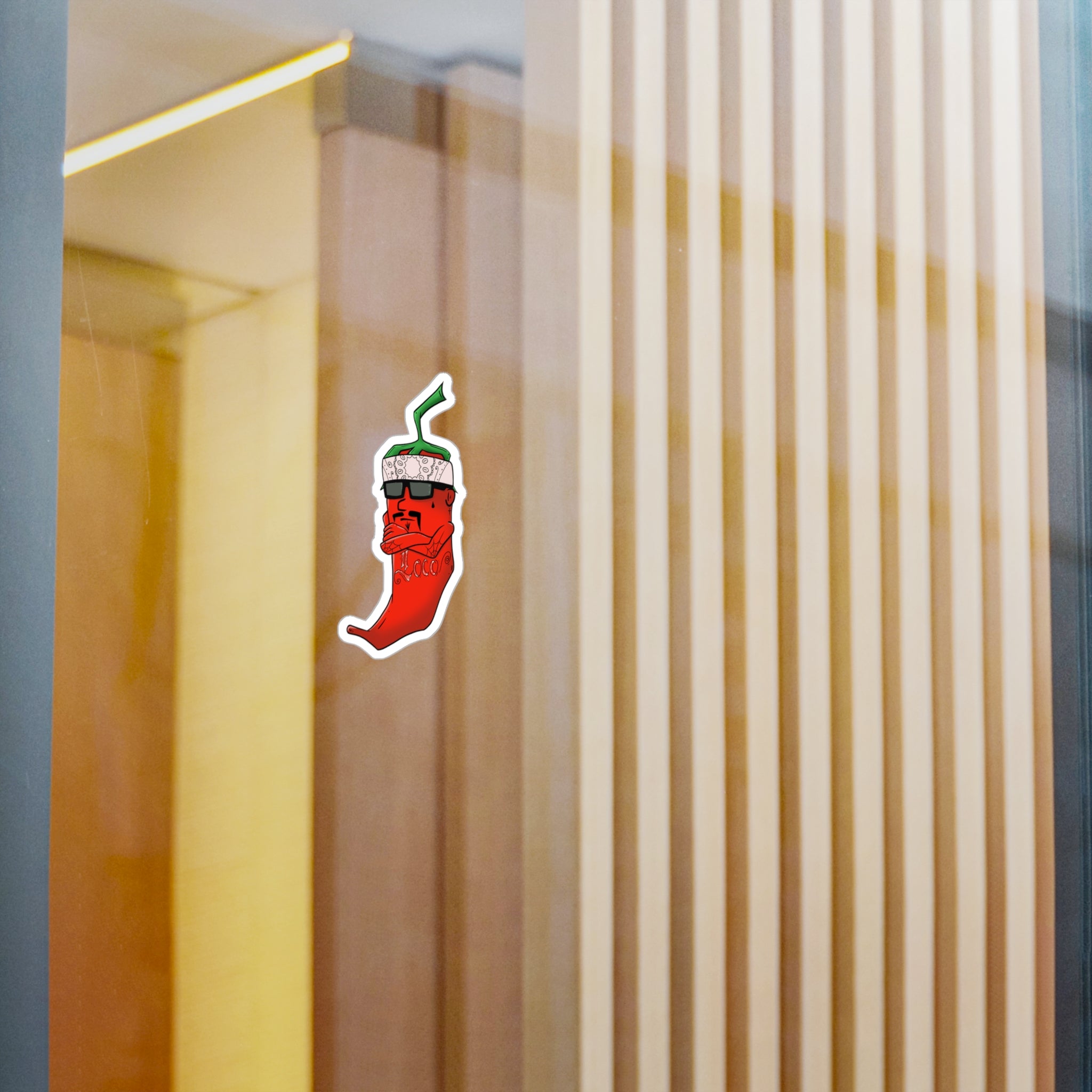 Red Chile Vinyl Sticker