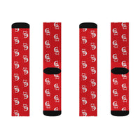 Cozy Crew Socks | Skull Pattern Socks | Poncho and Lefty’s Mercantile