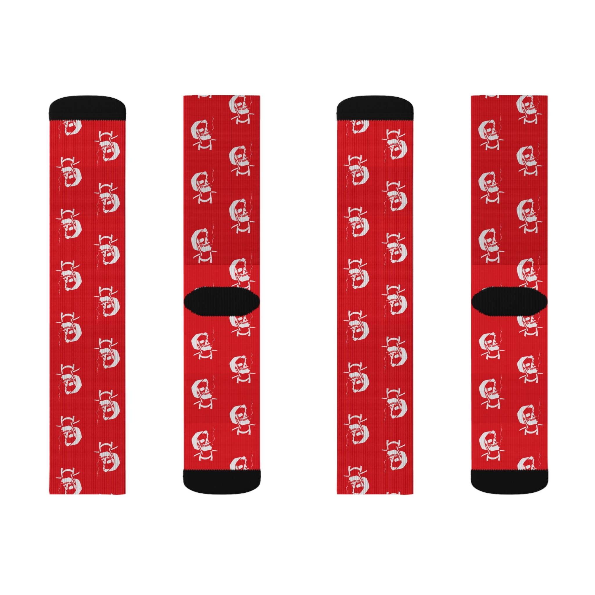 Cozy Crew Socks | Skull Pattern Socks | Poncho and Lefty’s Mercantile