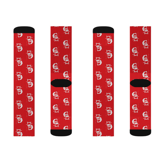 Cozy Crew Socks | Skull Pattern Socks | Poncho and Lefty’s Mercantile