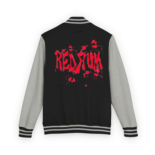 Redrum Graphic Letterman Jacket