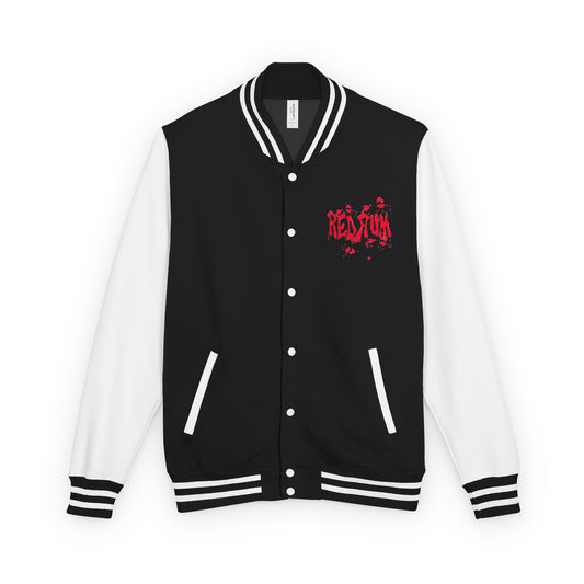 Redrum Graphic Letterman Jacket