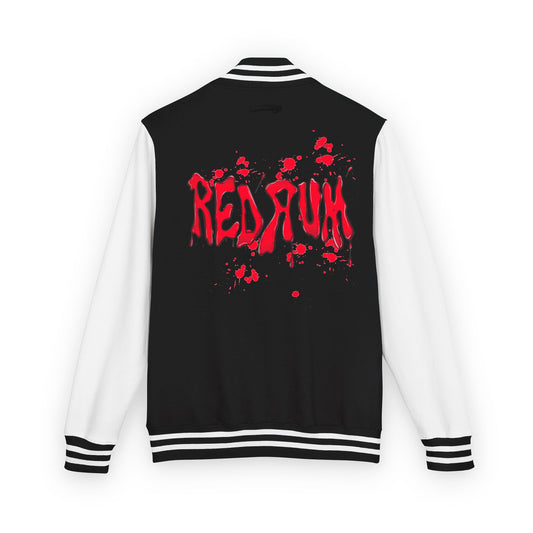 Redrum Graphic Letterman Jacket