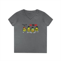 Guac This Way Punny Avocado V Neck Tee