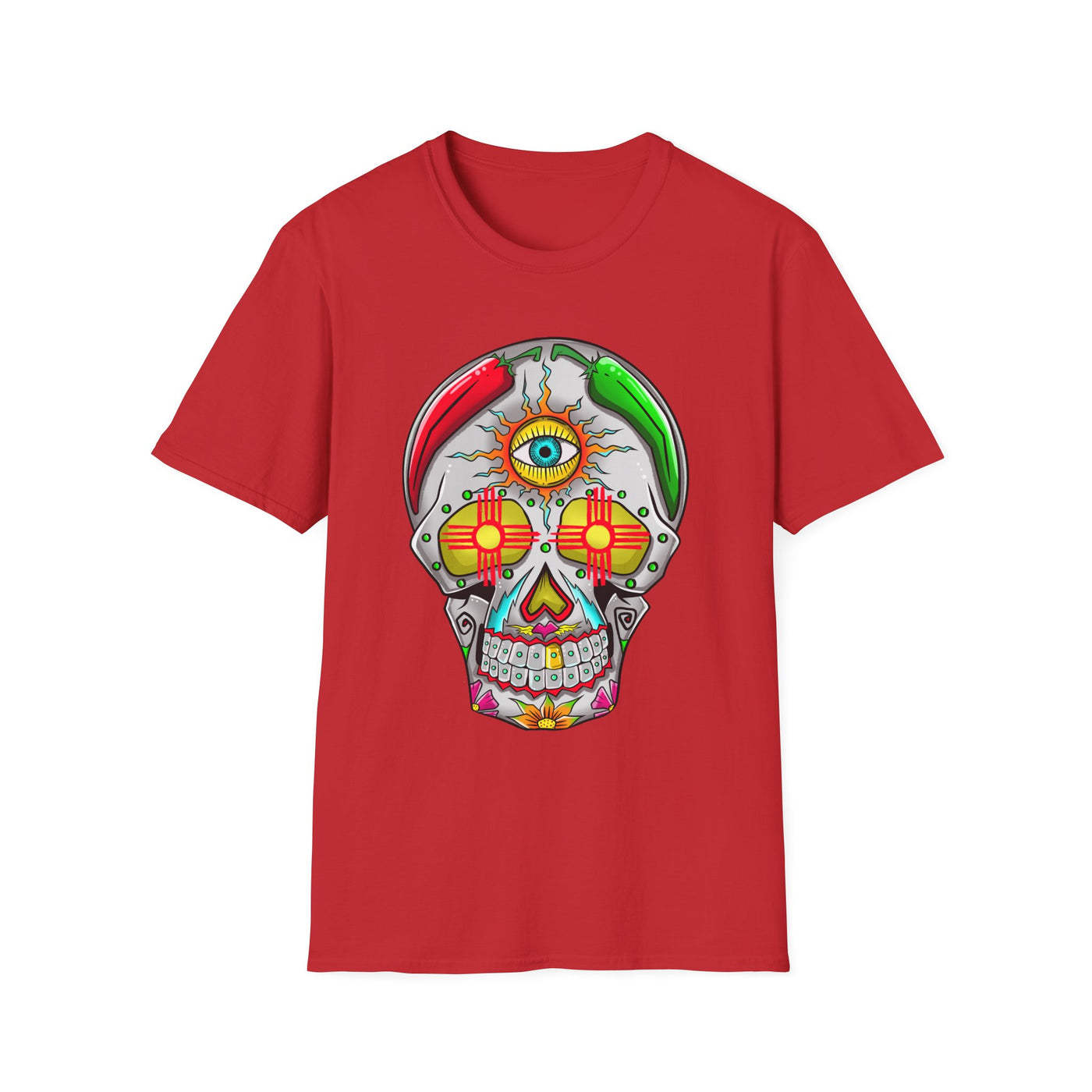 Day of the Dead Southwest Style Graphic Tee