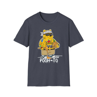 Pooh-To Graphic T-Shirt — Streetwear Cartoon Bear Tee