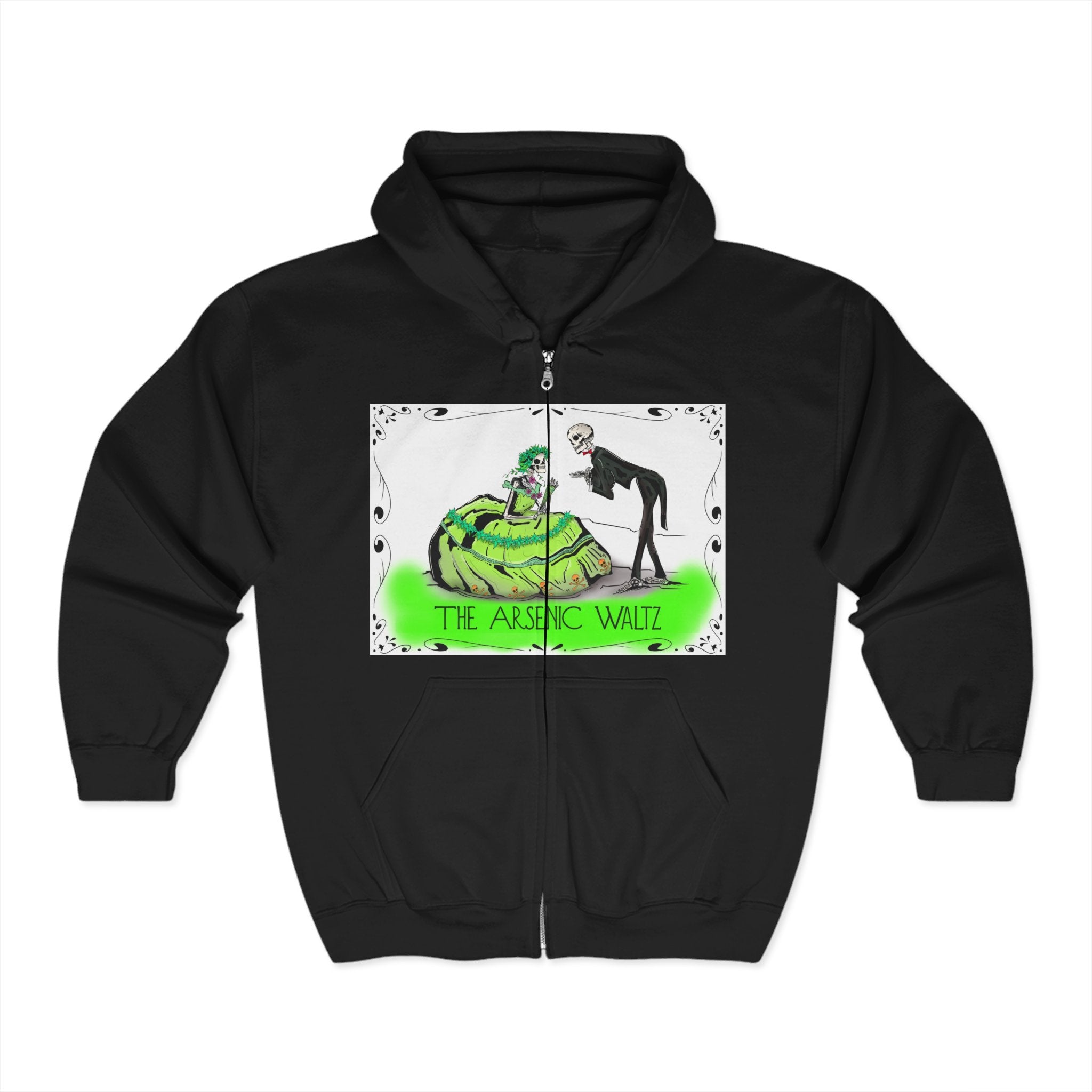 Arsenic Waltz Zip Up Hoodie