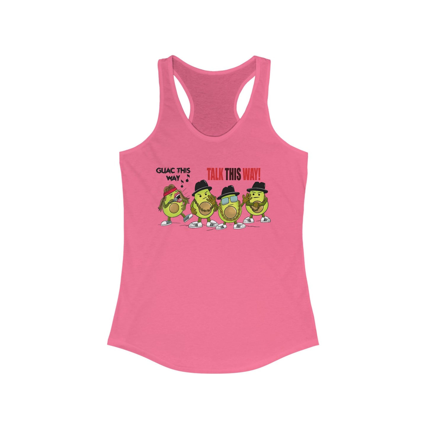 Guac This Way -Punny Avocado Womens Tank