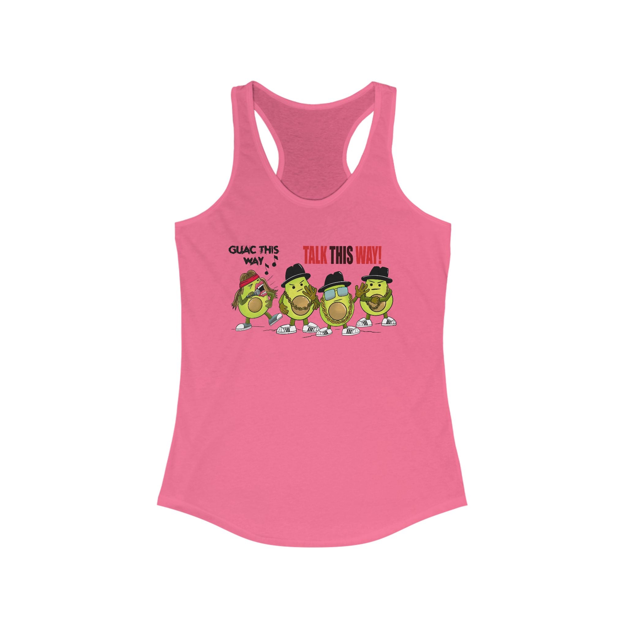 Guac This Way -Punny Avocado Womens Tank