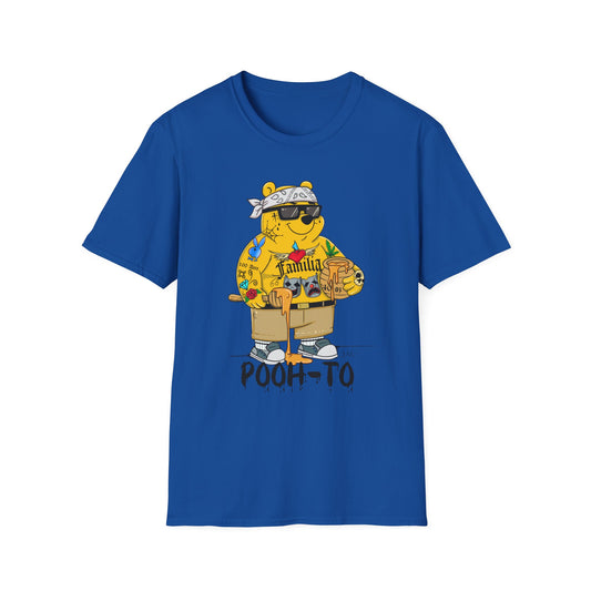 Pooh-To Graphic T-Shirt — Streetwear Cartoon Bear Tee