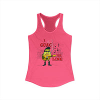 I Guac The Line- Punny Avocado Racerback Tank