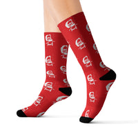 Cozy Crew Socks | Skull Pattern Socks | Poncho and Lefty’s Mercantile