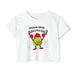 Mama Said Guac You Out- Punny Avocado Crop Top
