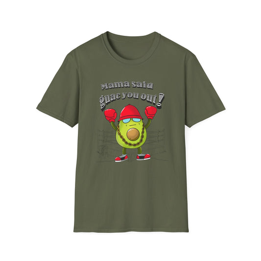 LL Cool A- Mama Said Guac You Out- Punny Avocado Tee