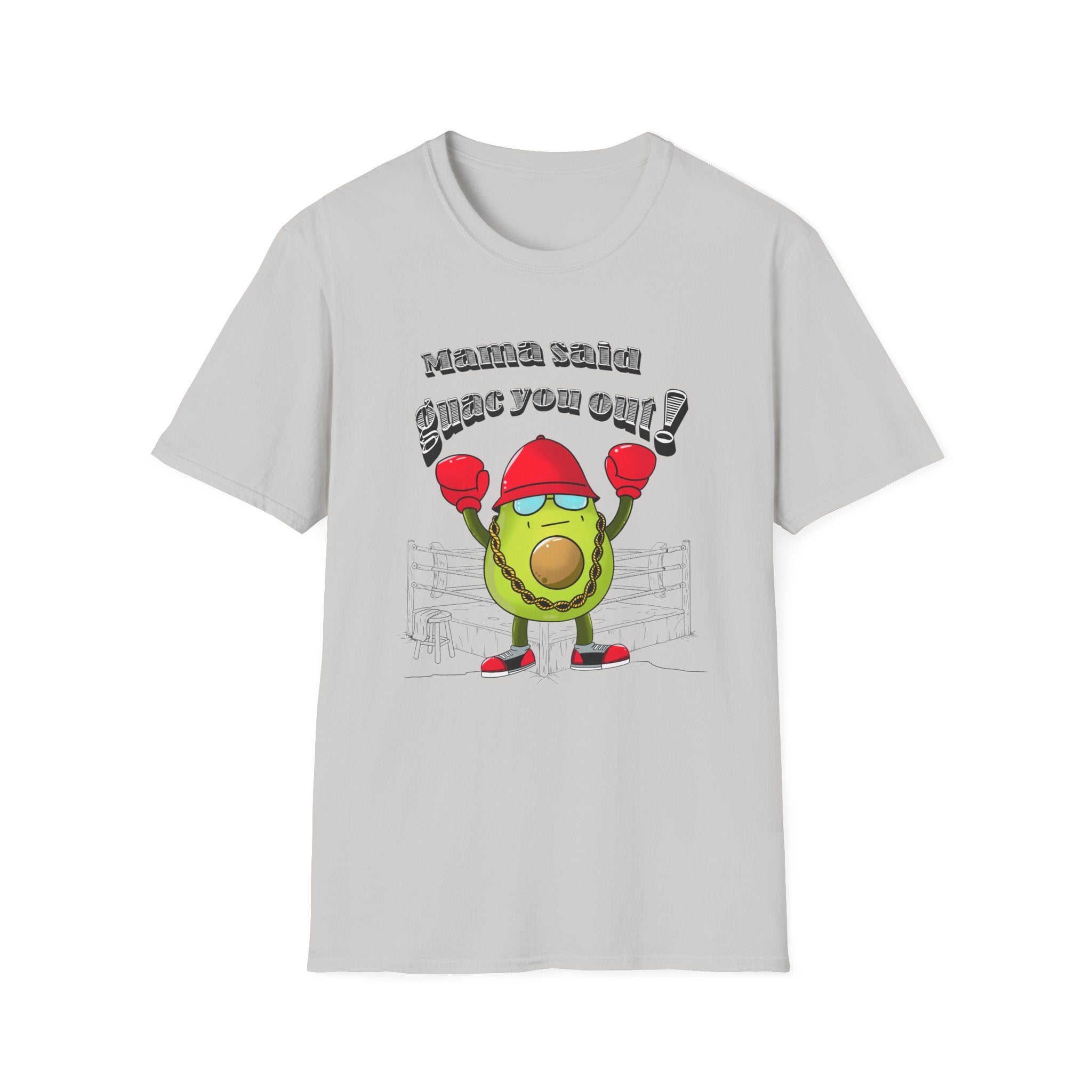LL Cool A- Mama Said Guac You Out- Punny Avocado Tee