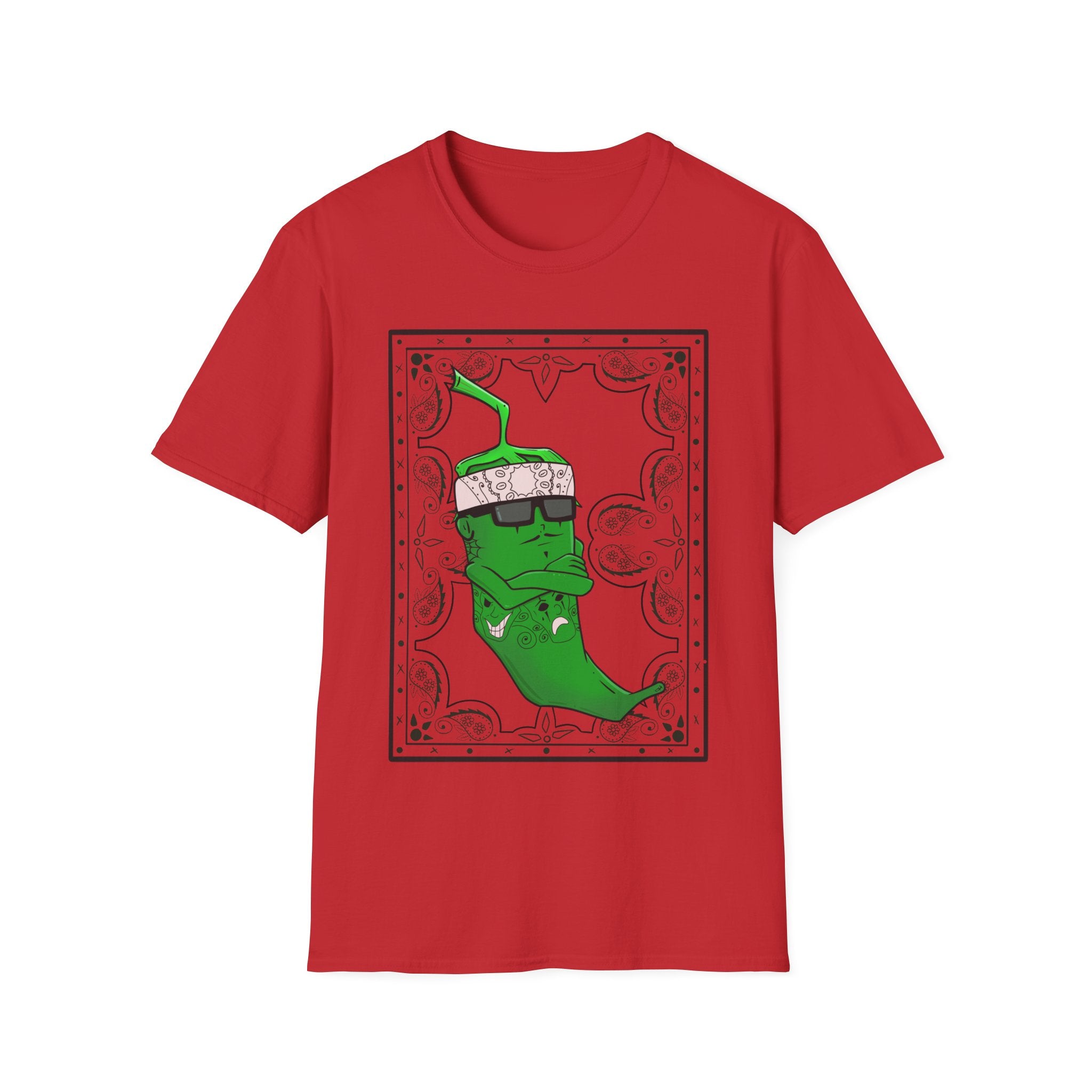 Chile Pepper Graphic T Shirt | Poncho and Lefty’s Mercantile