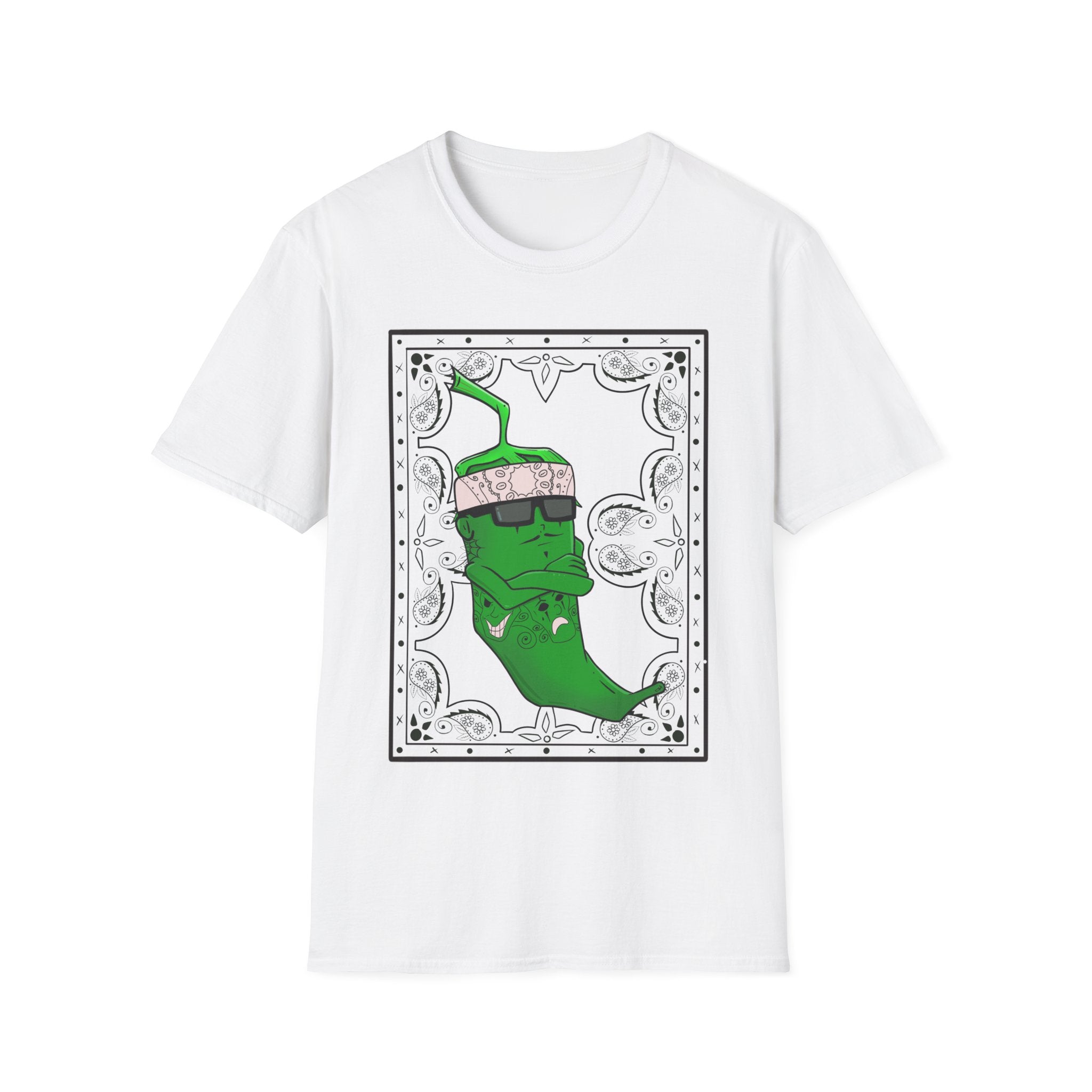 Chile Pepper Graphic T Shirt | Poncho and Lefty’s Mercantile