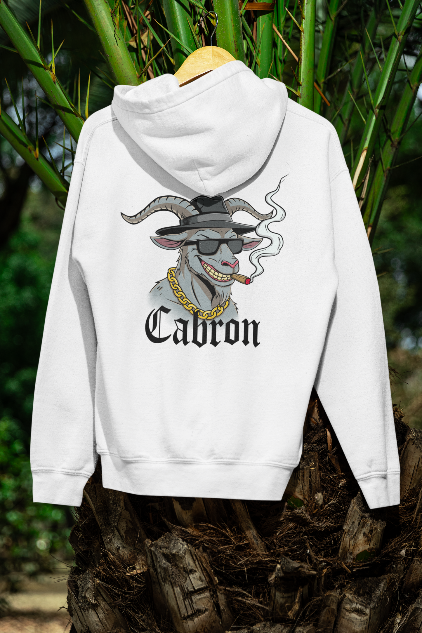 The GOAT-Smoking Goat Hoodie