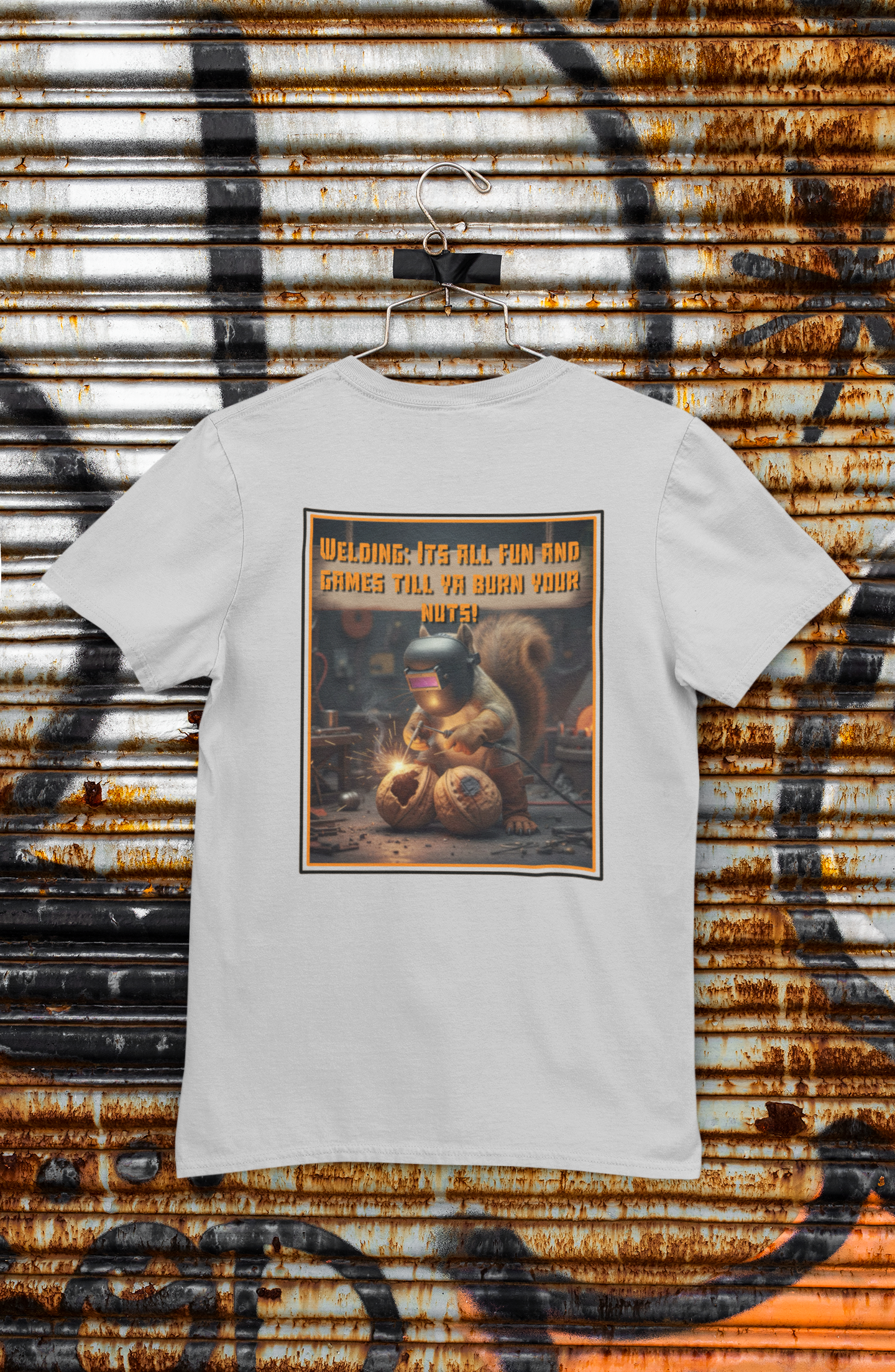 Don’t Burn Your Nuts-Funny Welder Tee