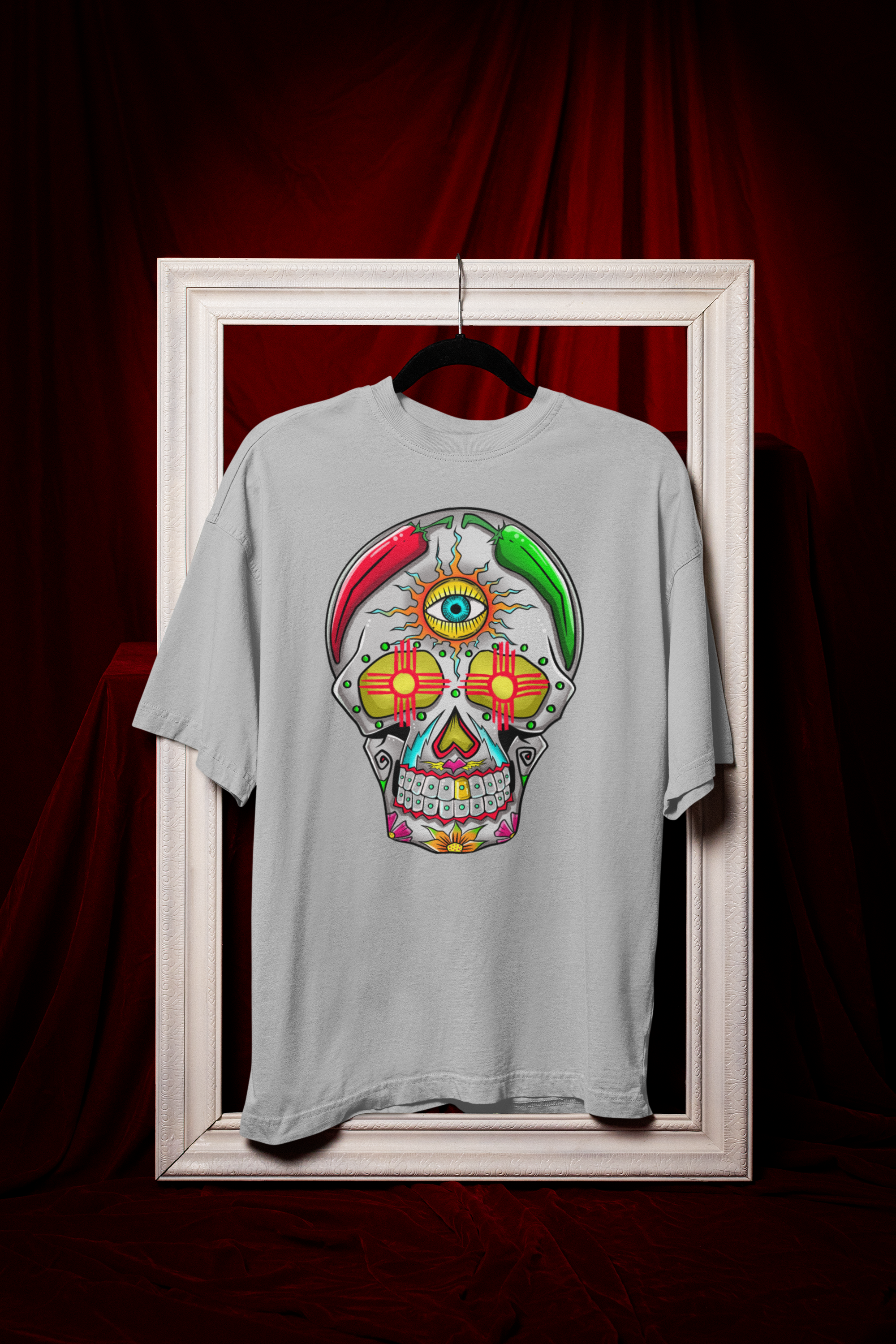 Day of the Dead Southwest Style Graphic Tee
