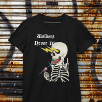Tig Welding Skeleton Graphic Tee