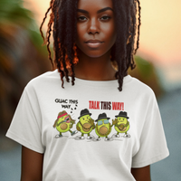 Guac This Way Punny Avocado Crop Top