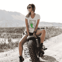 Women's Graphic Tees | V-Neck T-Shirt | Poncho and Lefty’s Mercantile