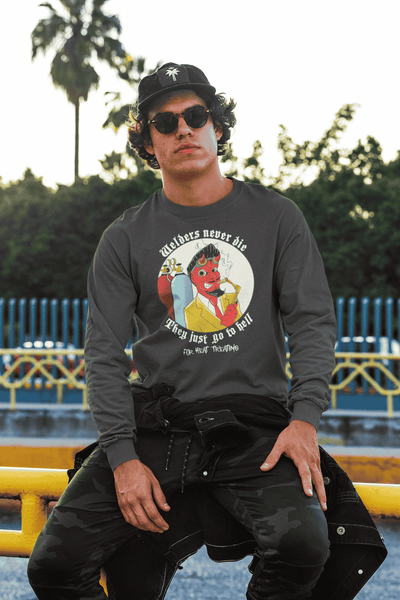 Long Sleeve Tee for Men | Cotton Tee | Poncho and Lefty’s Mercantile