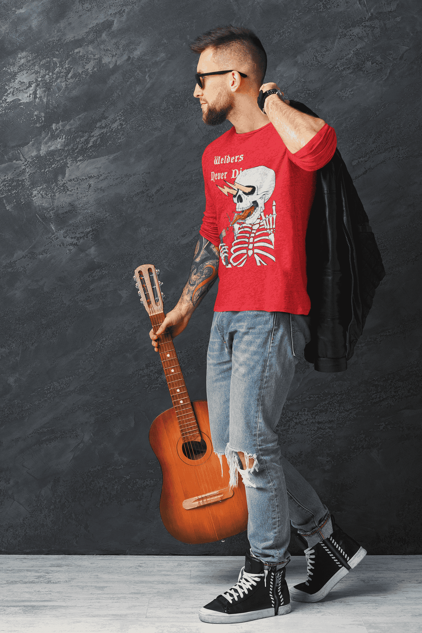 Long Sleeve Cotton Shirts | Unisex Tee | Poncho and Lefty’s Mercantile