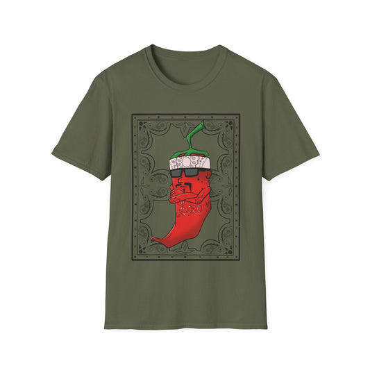 Red Chile Graphic T Shirt | Poncho and Lefty’s Mercantile