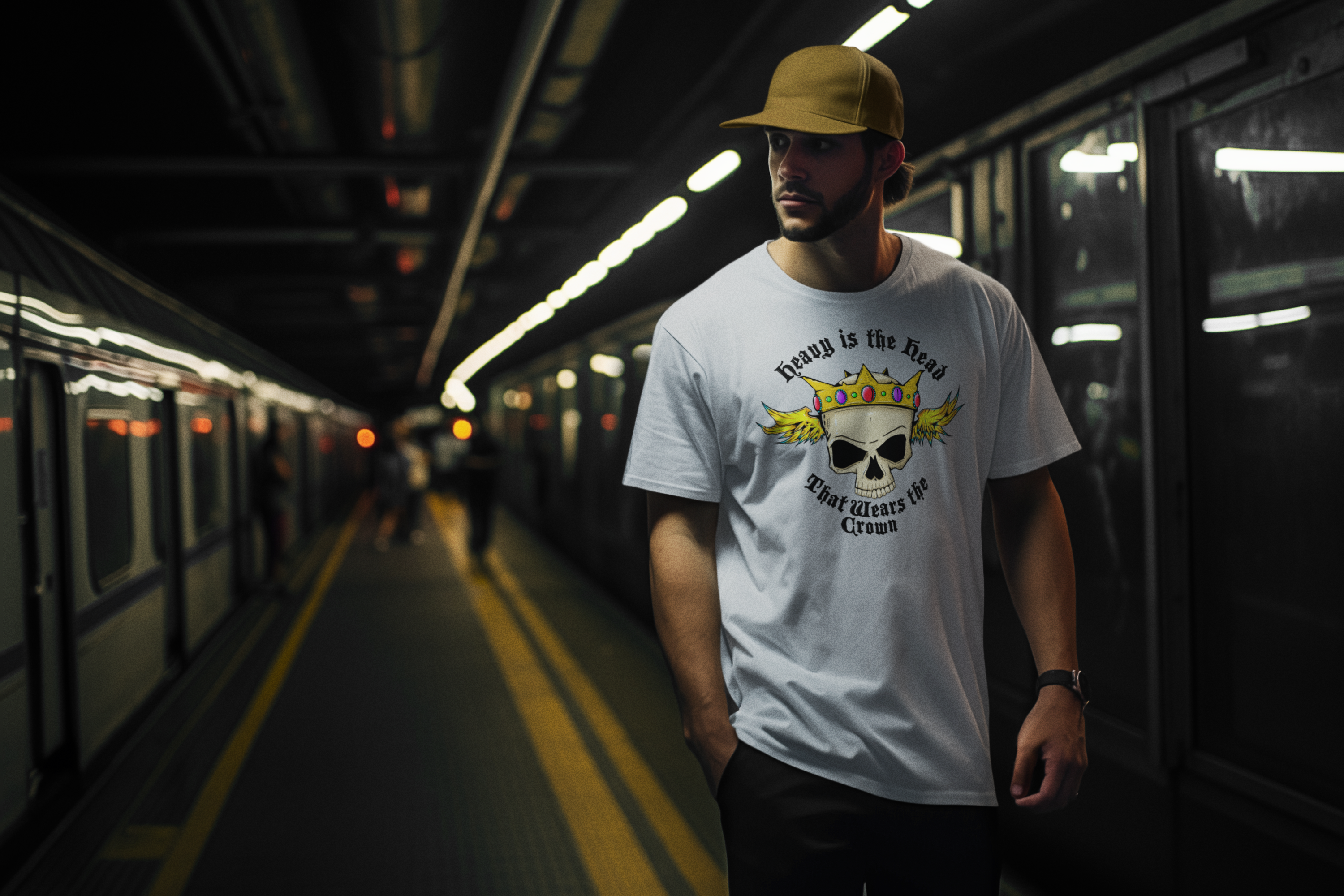 Heavy Crown Skull Tee