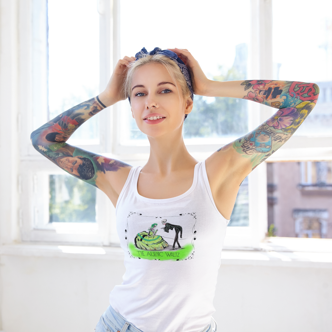 The Arsenic Waltz Women's Racerback Tank