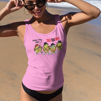 Guac This Way -Punny Avocado Womens Tank